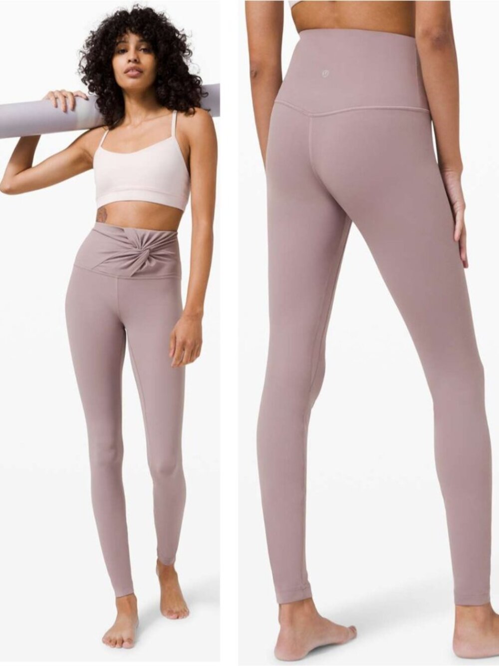 LULULEMON Special Edition Align High-Rise Tight 28" Twist Waist Size 4 Violet